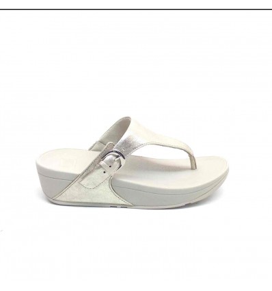 FITFLOP K11-011  SKINNY TOE-THONG SANDALS LEATHER